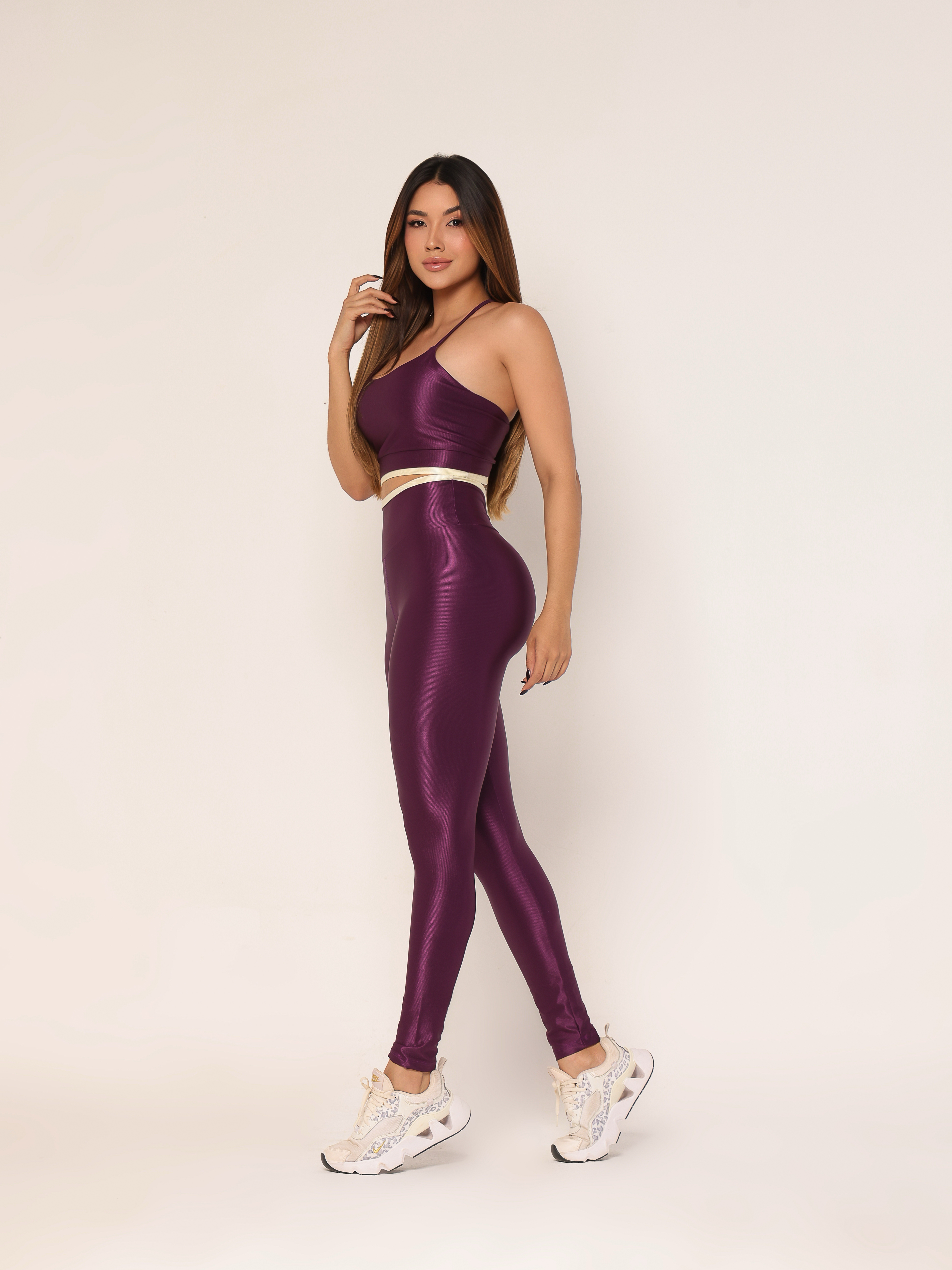 Calça Poá Verde